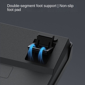 34键机械键盘背光笔记本电脑台式电脑外接金融办公蓝轴混光 - Product Image 3