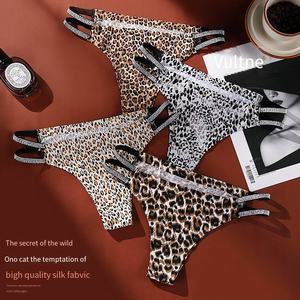Vente en gros de culottes sexy taille basse pour femmes culotte string bikini de sport fitness sous-vêtements de haute qualité et culotte string léopard sexy - Product Image 2