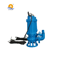 Pompe centrifuge submersible monophasée haute pression en polypropylène, robuste, à économie d'énergie, avec moteur IP68, pour eaux usées (OEM)