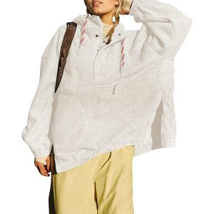 Sudadera con Capucha Extra Grande para Mujer FOXA, Sudadera Cálida y Afelpada para Otoño e Invierno, Transpirable, con Múltiples Bolsillos, a la Moda - Product Image 1