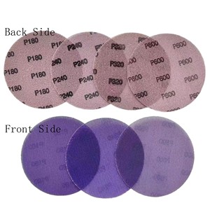 Disque <span class=keywords><strong>de</strong></span> ponçage en céramique premium, maille anti-blocage, <span class=keywords><strong>papier</strong></span> abrasif 125mm 150mm pour polissage automobile et travail du bois - Product Image 2