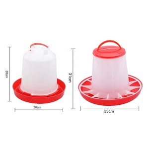 Bebedero de plástico no tóxico de 6L, para pollo, para granja, superventas - Product Image 1