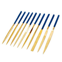Aiguille revêtue diamant, outils à main, acier d'affûtage 10 pièces de #150