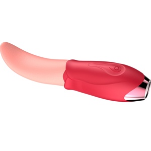 Krachtige tongvibrator voor vrouwen - <span class=keywords><strong>G</strong></span>-<span class=keywords><strong>spot</strong></span> en clitoris stimulator van siliconen+ABS, IPX-5 waterdicht, USB oplaadbaar, voor volwassenen. - Product Image 3