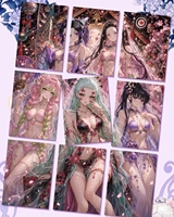 Boîte de boosters de cartes à collectionner anime Waifu en gros, cartes TCG de collection Peach 2, cartes Waifu holographiques à feuille chaude et laser froid