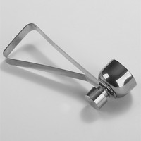 Vente en gros de coupe-œuf en acier inoxydable, ouvre-coquille, outil de cuisine créatif, ciseaux à œufs en métal, ouvre-œuf cru bouilli