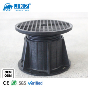 Jnz loại mới có thể điều chỉnh bệ hỗ trợ gạch decking sàn Patio san lấp mặt bằng hệ thống nhựa có thể điều chỉnh hỗ trợ chân TA-S decking - Product Image 2
