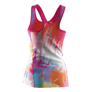 Camiseta Deportiva Ligera de Malla para Mujer, para Maratón, Yoga y Fitness, con Elasticidad en 4 Direcciones, Poliéster y Spandex - Product Image 4