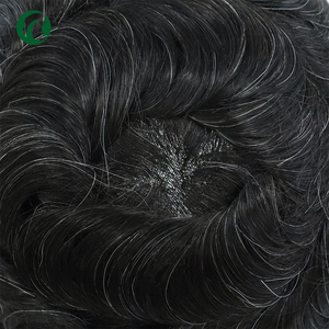 Sistema de Reemplazo <span class=keywords><strong>Capilar</strong></span> para <span class=keywords><strong>Hombre</strong></span>, Peluca Masculina de Doble Nudo, Cabello Humano Indio, <span class=keywords><strong>Prótesis</strong></span> <span class=keywords><strong>Capilar</strong></span> Masculina, Gran Venta - Product Image 6