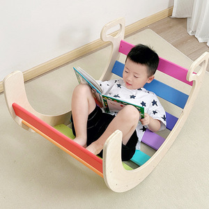 Triángulos Montessori de madera de altura ajustable, juguete de escalada de gimnasio interior plegable para niños pequeños, bebés, estructuras de juguetes al aire libre para niños - Product Image 4