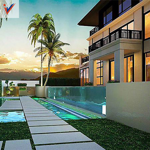 Nhà Máy Trực Tiếp Chất Lượng Cao Acrylic Hồ Bơi Ngoài Trời, Acrylic Single Sided Glass Hồ Bơi # - Product Image 5