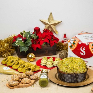 Coffret Cadeau de Noël Sicilyaddict – Ensemble Festif pour Réunions de Famille et Fêtes – Carte Physique Personnalisée avec Impression Offset - Product Image 1