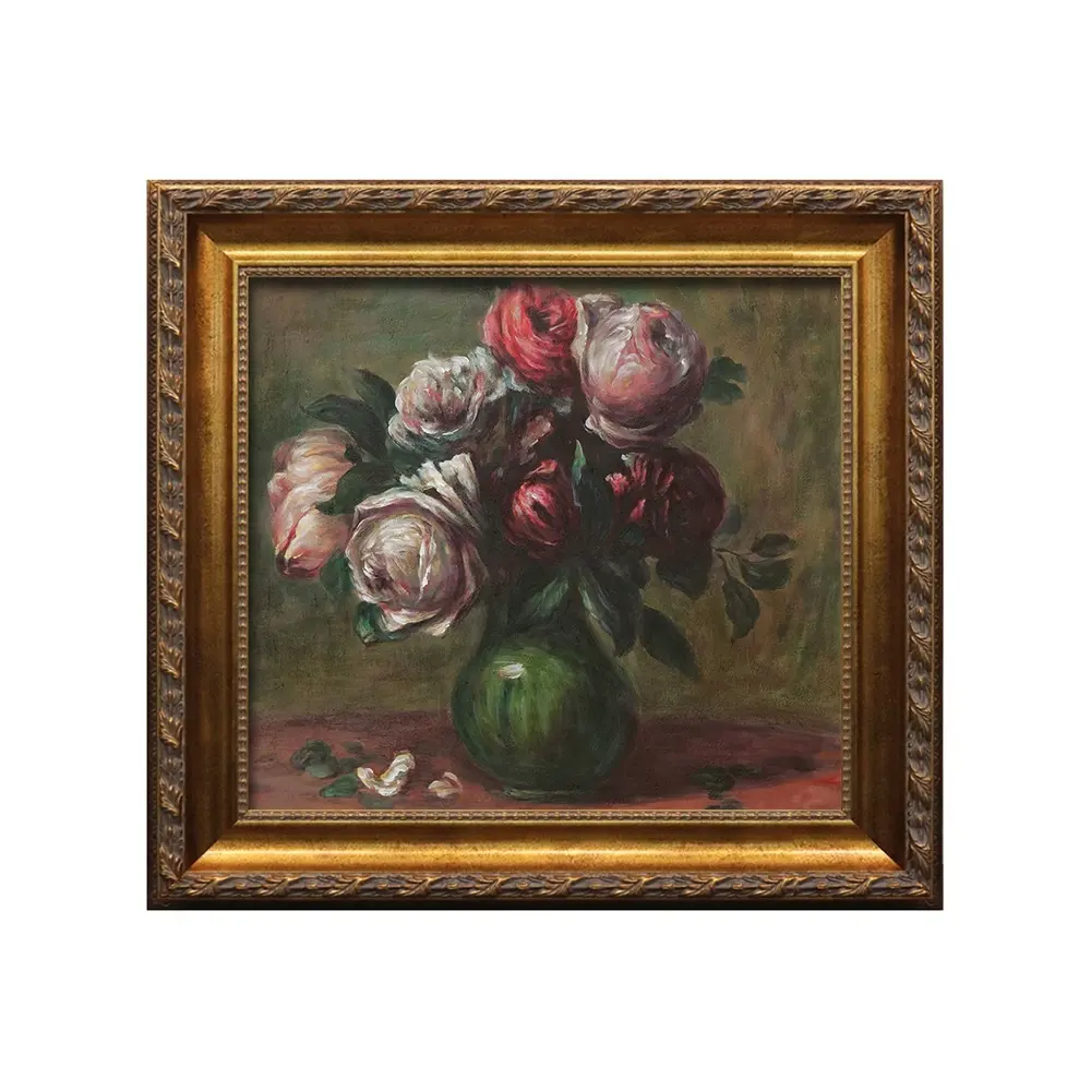 Handmade Baroque Style Reproduction Oil Painting Artists Canvas Wall Art Famous Classical Flowers Paintings