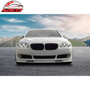 Alerón delantero estilo 3D para BMW F10 Serie 5 10-13, sin pintar, negro, PU, accesorio exterior de alta calidad - Product Image 2