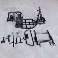 Wholesale LC Brand Electric Motorcycle Body Frame Kits (Stell Material) Customized Drawing Low MOQ Parts Motorcycle Body Systems