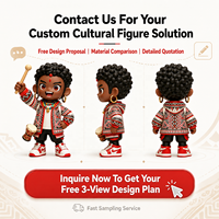 Figurine PVC Weimeitoy personnalisée, figurines d'action à l'échelle 1/6, figurine en résine PVC garçon cheveux tressés ethniques Kawaii, jouet figurine IP culturelle OEM