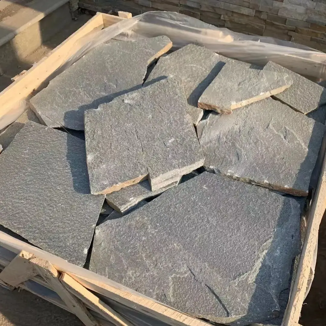 Высококачественные каменные коврики неправильной формы, сланцовая плитка