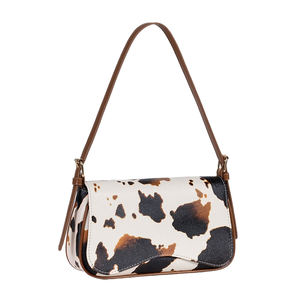 Nuevo Diseño, Bolso Bandolera de Color Sólido, Piel Sintética, Gran Capacidad, Correas Anchas Tipo Guitarra, Bolsos de Mano de Lujo para Mujer, Forro de Nailon - Product Image 3