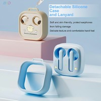 Écouteurs sans fil HiFi stéréo Deep Bass TWS avec indicateur de batterie à affichage numérique Mini jeu à commande tactile pour Bluetooth Earb
