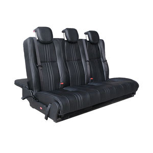 Asientos de <span class=keywords><strong>Coche</strong></span> Modificados Autoliuma para Furgoneta, Asientos Cama Plegables Triples para 3 Personas en Cuero de PU - Product Image 2