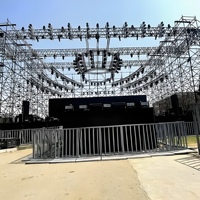 Trusses d'éclairage de scène à vente chaude dans les usines chinoises, faciles à installer, trusses en aluminium pour spectacles en plein air