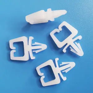 Square Wire Clamp Saddle Shaped Wire Clip Pin Type Nylon PCB Board Wire Sleeve