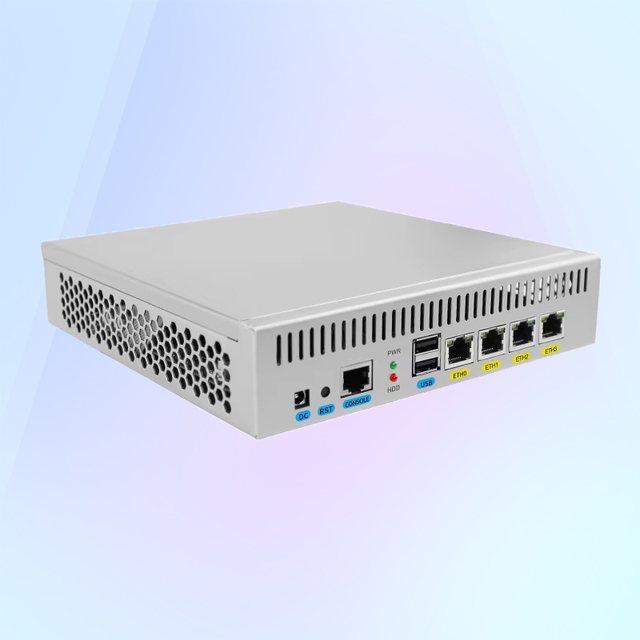 Intel 82583V Appliance Opnsense 4 Ethernet Port Lan Ddr4 Pfsense Mikrotik Sophofw Router Fanless Atom N2600 Firewall Mini Pc