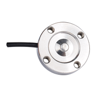 Capteur de force de compression plat haute précision en acier inoxydable 50-1000N, à visser, point unique, pour petits espaces