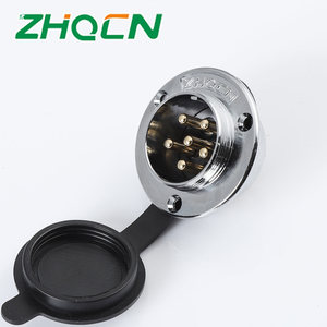 Штекер для авиационной розетки GX20, обычный 2-10-контактный винтовой фиксированный Электрический разъем - Product Image 4