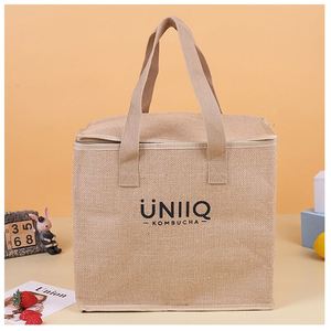 Bolsa Térmica Aislante de Aluminio para Alimentos, Reutilizable, Reciclada, con Logotipo Personalizado, de Gran Capacidad, para Picnic y Almuerzo - Product Image 2