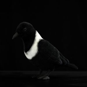 Peluche Corbeau à Col Personnalisé, Jouet en Peluche Oiseau Mignon pour Parc d'Attractions, Souvenir, Cadeau, Fournisseur d'Usine - Product Image 1