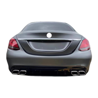 Pare-chocs avant et arrière de haute qualité adaptés à la mise à niveau de la Mercedes-Benz Classe C W205 au modèle C63.