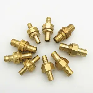 Tuyau d'arrosage mâle à 3/8in 10MM Raccord cannelé en laiton