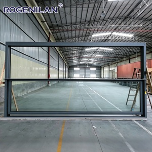 Ventanas Corredizas Verticales Inteligentes <span class=keywords><strong>de</strong></span> Aluminio con Doble Acristalamiento y Elevación Eléctrica <span class=keywords><strong>de</strong></span> <span class=keywords><strong>Vidrio</strong></span> Templado a Medida Rogenilan - Product Image 3
