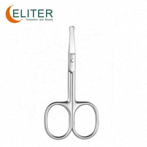 Eliter en Stock, ciseaux forgés à la main, ciseaux pour cheveux de <span class=keywords><strong>nez</strong></span>, ciseaux à pointe ronde, <span class=keywords><strong>coupe</strong></span>-cuticules d'ongles en gros - Product Image 1