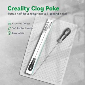 Outil de nettoyage de buse en acier inoxydable Creality Clog Poke 1,5 mm L210 mm pour imprimante 3D - Product Image 2