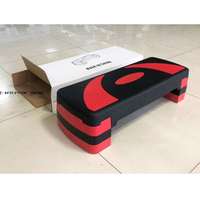 Plataforma de Ejercicio Aeróbico Ajustable en 3 Niveles, Tabla de Ejercicio, Stepper Aeróbico