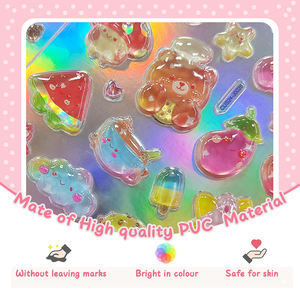 Çocuklar için toptan DIY 3D karikatür epoksi etiket dekoratif çıkartmalar - Product Image 1