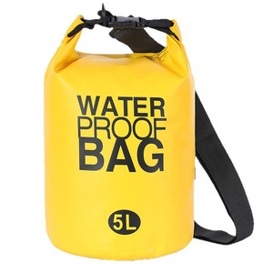 กระเป๋ากันน้ำ 2L 5L 10L 30L PVC สำหรับว่ายน้ำกลางแจ้ง ดำน้ำ ใส่ของ สำหรับใช้ที่ชายหาด ล่องแก่ง สระว่ายน้ำ - Product Image 5