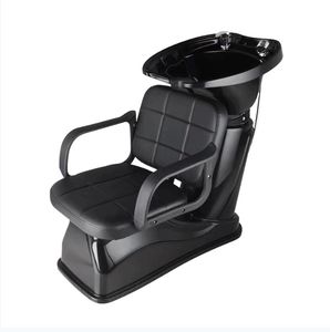 2026 Fauteuil de lavage de luxe en cuir avec éponge haute densité pour salon de coiffure et institut de beauté - Product Image 5