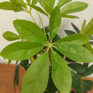 Planta Artificial de Hoja Verde con Tallo de Madera, Planta en Maceta para Decoración de Interiores, Hogar, Hotel, Ventana, Bonsái - Product Image 4