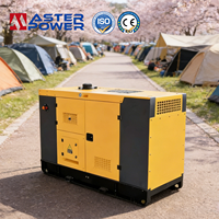 Générateur silencieux refroidi par eau 30kVA 35kVA 45kVA pour villa, hôtel, hôpital, faible bruit, haute fiabilité