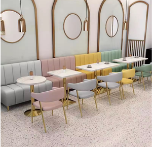 Ensemble table et chaises de restaurant occidental au design moderne, prix direct usine, idéal pour restaurants, cafés et salons - Product Image 2