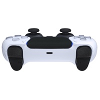 EXtremeRate - Pièce de rechange personnalisée noire pour pavé tactile de manette PS5 - BDM-010/020/030/040/050