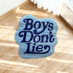 Tufted Rug Soft Plush Acrylic Non-Slip Area Carpet Eco-Friendly PET Friendly <strong>Funny</strong> <strong>Quote</strong> Bath Mat Bedroom - Product Image 2