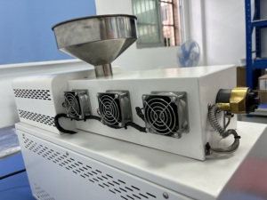 Conicalツインスクリュー押出機HDPE/PPポリマー加工ペレタイジング機能付き - Product Image 4