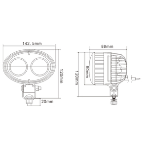 Safety Lamp <b>Led</b> <b>Light</b> <b>Led</b> Bule Spot <b>Light</b> - Product Image 6