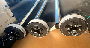 Essieu <span class=keywords><strong>de</strong></span> remorque à arbre <span class=keywords><strong>de</strong></span> <span class=keywords><strong>torsion</strong></span>, suspension <span class=keywords><strong>de</strong></span> remorque <span class=keywords><strong>pour</strong></span> chevaux, essieu abaissé avec freins électriques - Product Image 6