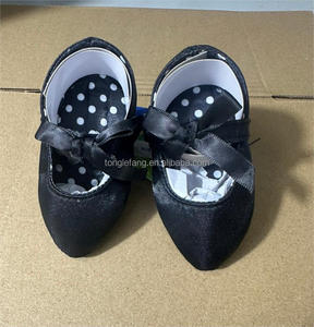 <span class=keywords><strong>Scarpe</strong></span> con tacco leggero e traspiranti per neonate da 0-1 anno con chiusura a strappo per occasioni speciali - Product Image 6