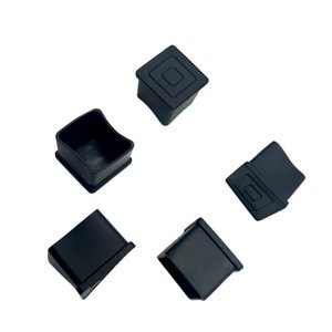 Fundas Protectoras Cuadradas de Goma Negras para Patas de Muebles Xin Accessories, para Protección de Muebles - Product Image 3